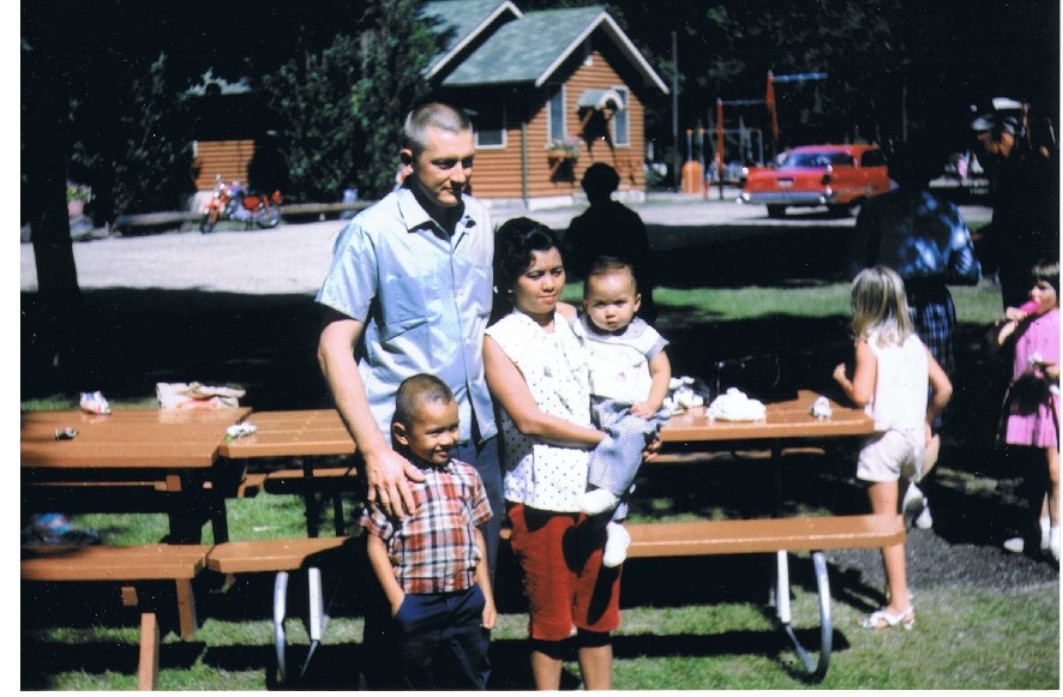 Taken at family picnic welcoming Cousin Mark to the family 