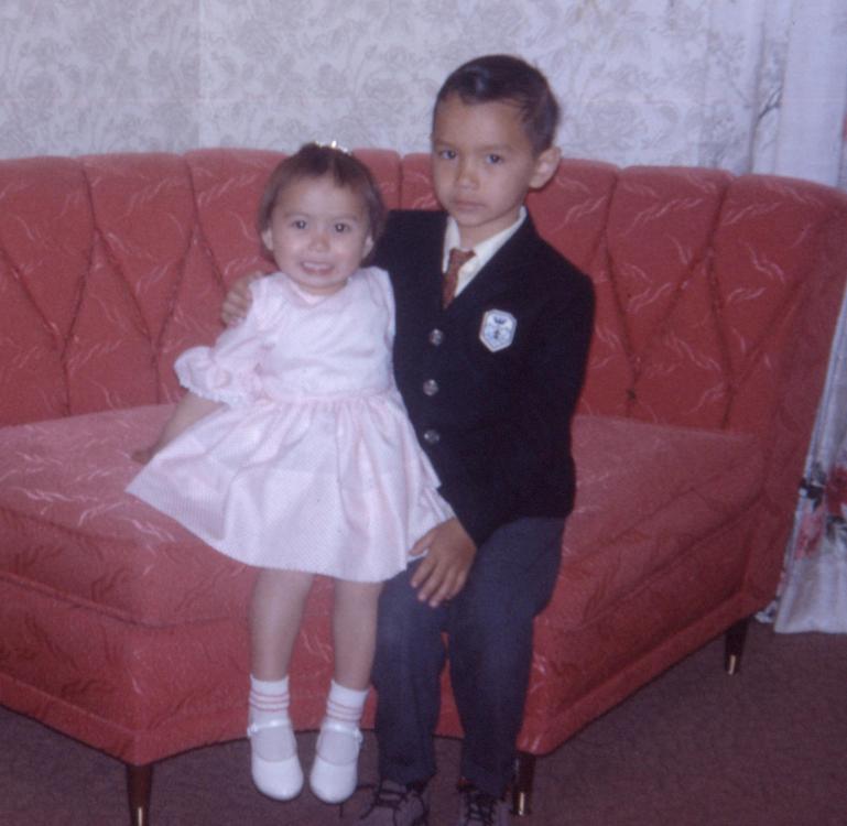 Ralph and little sis Carmen
